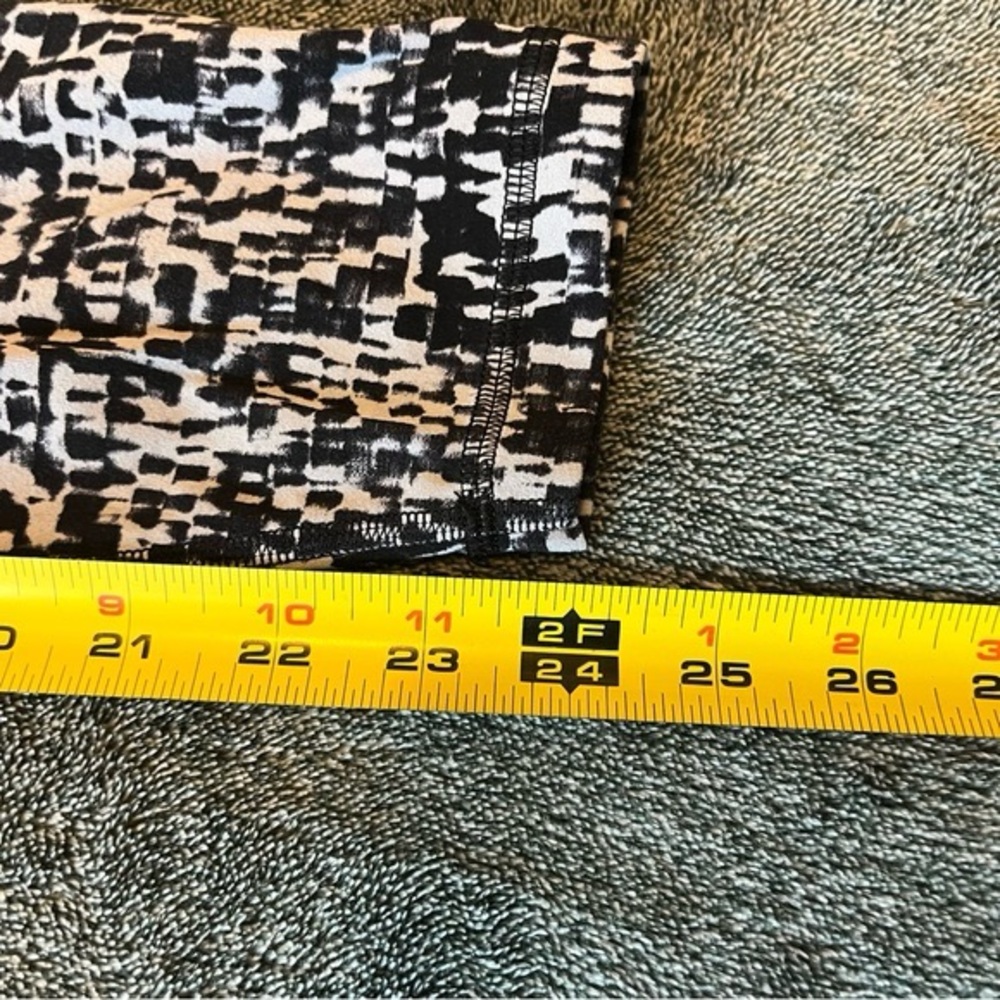 Lululemon Align Pant II 25"Urban Block Ice Grey Black Size 4 - Picture 9 of 12